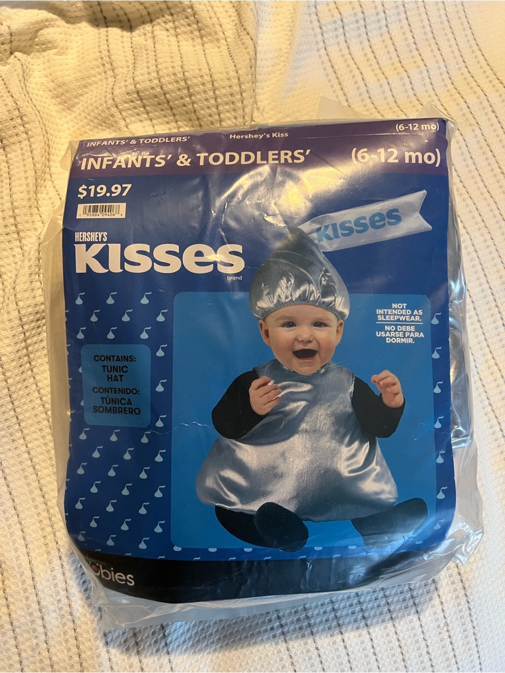 Hershey's KISSES Infant/Toddler Costume in Silver
